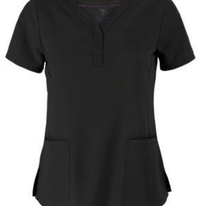 EUC Healing Hands Purple Label Jane Women's 2-Pocket STRETCH Scrub Top